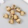 Suspension "Bale" gold 0.9x1.2 cm