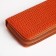 Women's wallet with lightning, orange color