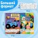 A set of long coloring “Blue Tractor. Color with friends! ”, 4 pcs.