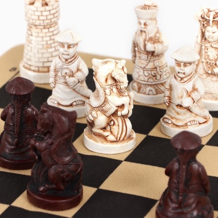 Chess desktop souvenir "Qing dynasties" 28 x 28 cm, king H-5.5 cm, pawn H-4.5 cm-10