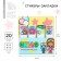 A set of stickers-flukes, 4 pcs, 20 l "Hello"
