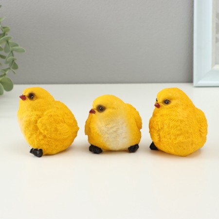 Figure "Chicken" 6x6x6cm / set 3pcs-1