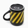 Ceramic beer mug “Extreme need”, 600 ml, black color