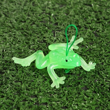 A set of luminous pendants "Frog" 6x4.5cm, 10pcs (1259050)-1