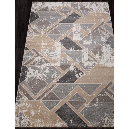Rectangular Merinos Naturel carpet, size 150x230 cm, color Beige