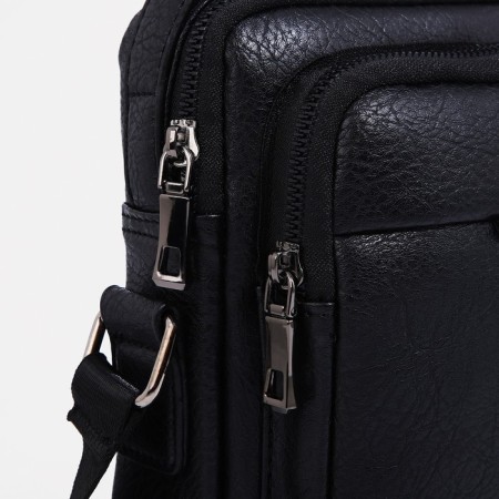 Male bag, black color-4
