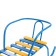Sled "breeze 1", blue color
