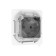 LEGRAND Inspiria, 2K+h, IP 44 socket, with a folding cover and curtains, 16 A, 250 V, aluminum