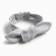 Girl's head bandage, pearl color, height 74 cm