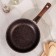 Granit Ultra Red, D = 24 cm pan, removable handle, glass cover, anti -stick coating, brown color