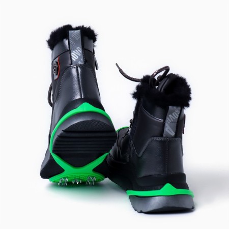 Ice steps 5 spikes size 26-35, green, children's-6