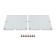 Feron LED LED tape profile, CAB265, 2 m, silver color