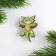 New Year's icon "Repeat the cache with a dragon", 2.8 x 4 cm