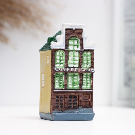 Figure "City House" 3.5x4x8cm, mix-6