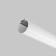Aluminum profile of the suspended Led Strip Alm-D60-S-2M, 200x3 cm, silver color