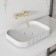 ABBER STEIN AS2602 sink, invoice, 500x350x60 mm, white, matte