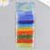 Round beads 12/0 "Multi -colored" matte 8 colors x 10 g 20x8 cm