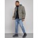 Male jacket, size 58, khaki color