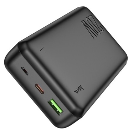 External battery Hoco J87A, 20,000 mAh, 1 USB, 1 Type-C, 3 A, display, black-2