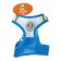 The train is adjustable breathing, reflective, size XL (Osh 48-68; OG 58-72 cm), blue