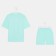 Female pajamas (T -shirt and shorts) KAFTAN BASIC p. 40-42, turquoise