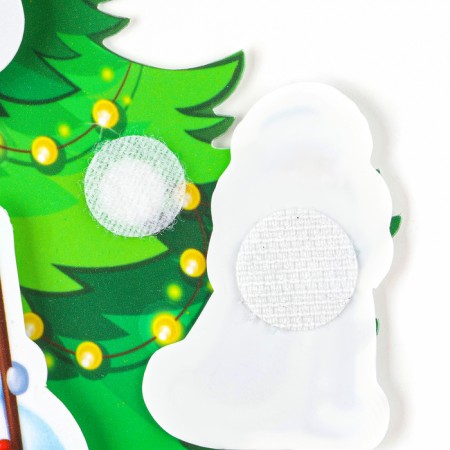 Developing toy "Fun Velcro, Christmas tree, beautiful"-7