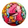 Baby soft ball "Adventures with Dino" 6.3cm, mix, in showbox