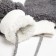 Winter children's mittens minku, central, river 15-16 (17 cm)