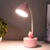 Table lamp "Mini Beetle" LED 3 modes 6.4W USB pink 10x10x37.5 cm Risalux