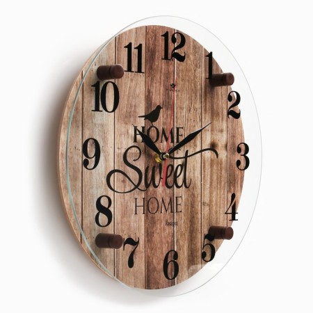 Watch wall, interior "dear house", d-30 cm, silent-1