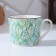 Ceramic mug “Happiness in each moment”, 350 ml, white color