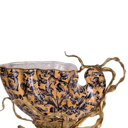 Fruit vase "Patterns", 18 × 23 × 48 cm-2