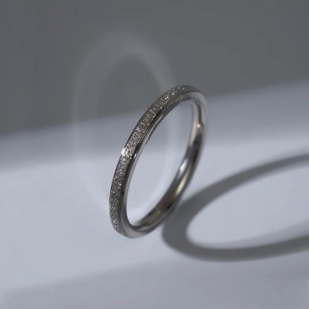 Ring "Classics", silver color, 17 size-2