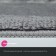 Bathroom mat IDDIS, 50x80 cm, microfiber, gray color