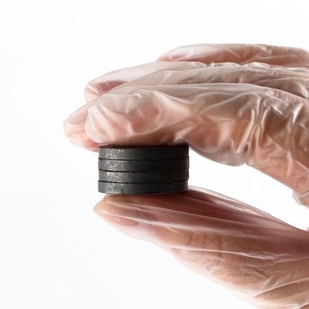 Magnet "Circle" set 4 pcs., Size 1 pc. - 2.5 cm-3