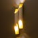 Sconces "tube" 4xgu10 35W white gold 12x6x47cm