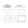 Kitchen is a kitchen from Zett Lab. 110/Q4, 730x450x210 mm, matte, cut, black