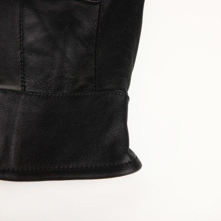 Male gloves, size XXXL, with insulation, black color-2