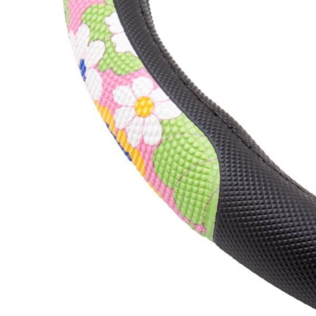 SkyWay braid “flowers”, leather, size m, black, eco, s01102272