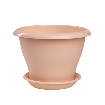 Plastic pot "Gamma", d = 22, with a tray, powder