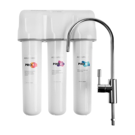 Aquaphors Vodopter Crystal Eco Pro, 3 steps, with absolute antibacterial protection