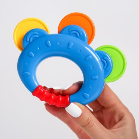 The rattle "Bubenchik", color mix, crush me-5