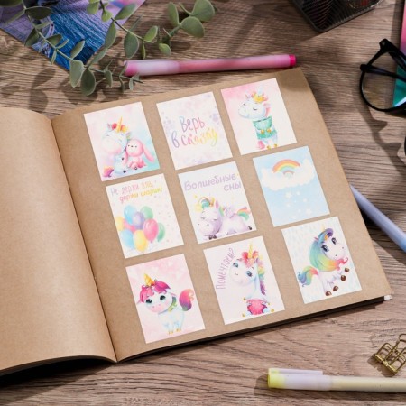 Paper stickers "Magic Dreams", 11 × 15.5 cm-1