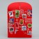 Folding box for a small cake "New Year's gift", 15 x 15 x 18 cm, New Year