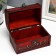 Casket wood chest with a “branch” handle 9.4x13.8x9.7 cm