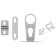 Dream Bike basket, without fastening, steel