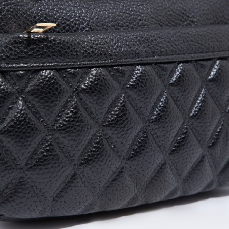 Bag Cross-Bodi with a zipper, black color-5
