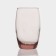 High glass high Luminarc Salto, 350 ml, pink color