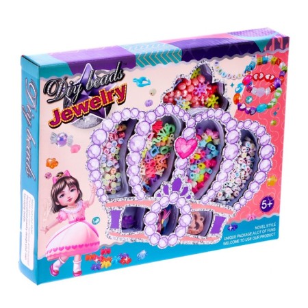 A set of beadstrap "Crown", mix-4