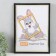 Photo frame plastic 21x30 cm, 137-321